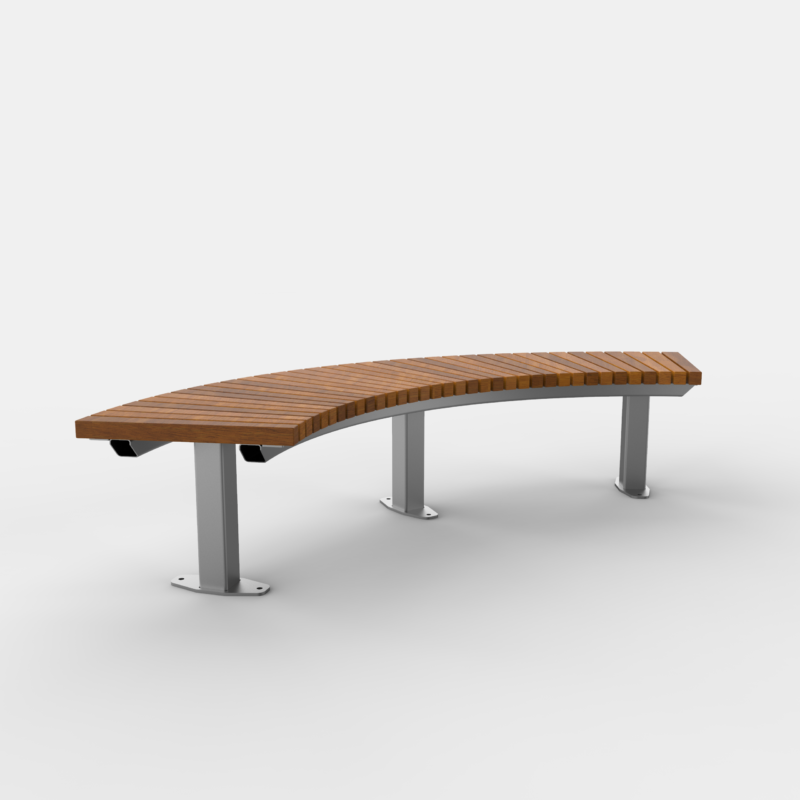Eden Curved Bench
